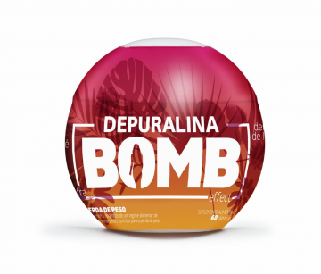 Depuralina Bomb Effect Perda de Peso 60 Cpsulas