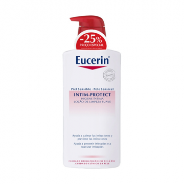 Eucerin Higiene ntima 400ml 25% Desconto