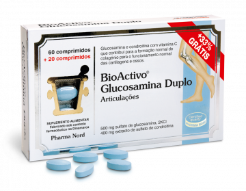BioActivo Glucosamina Duplo + 33% grtis