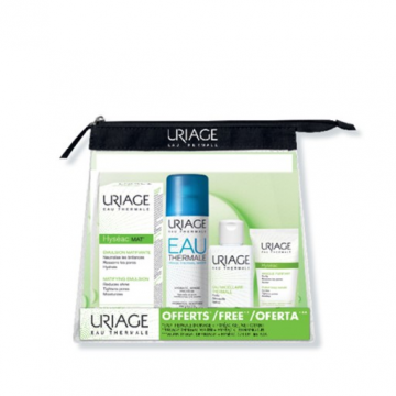 Uriage Hyseac Pack Cr MAT 40ml + Ag. Termal 50ml + Ag micel 50ml + Mask 15ml