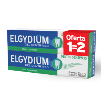 Elgydium Duo Dentfrico Dentes Sensveis 75ml