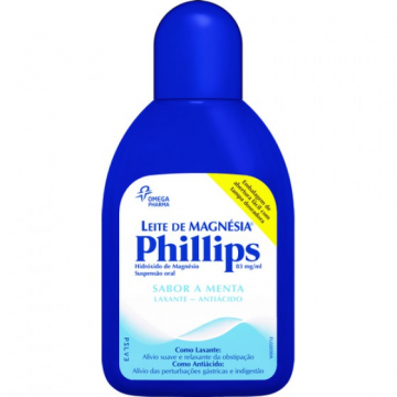 Leite Magnesia Phillips, 83 mg/mL-200mL x 1 susp oral