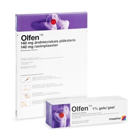 Olfen, 140 mg x 10 emplastro