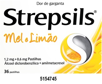 STREPSILS MEL E LIMO 36pst