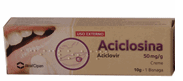 Aciclosina, 50 mg/g-10g x 1 creme bisn