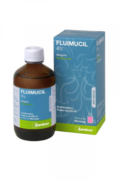Fluimucil 4%, 40 mg/mL-200mL x 1 sol oral mL