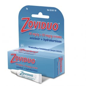Zovirax Duo, 50/10 mg/g-2g x 1 creme bisn