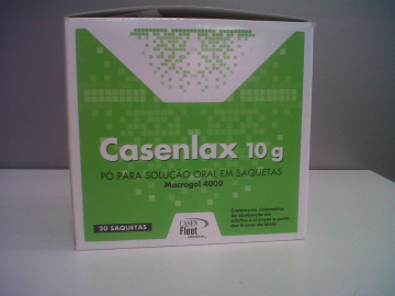 Casenlax, 10000 mg x 20 p sol oral saq