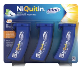 Niquitin Menta, 4 mg x 60 comp chupar