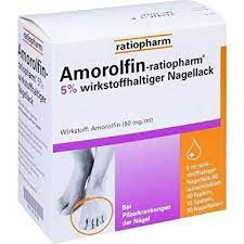 Amorolfina ratiopharm MG, 50 mg/ ml x 1 verniz