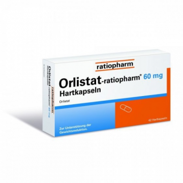 Orlistato Ratiopharm, 60 mg x 84 cps