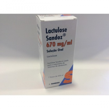 Lactulose Sandoz, 670 mg/mL-200mL x 1 sol oral