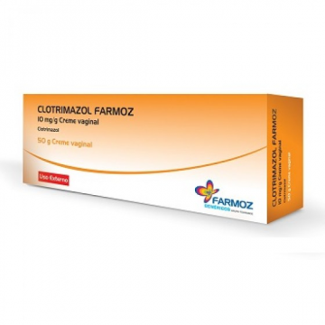 Clotrimazol Farmoz, 10 mg/g-50g x 1 creme vag bisnaga