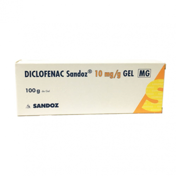 Diclofenac Sandoz MG, 10 mg/g x 1 gel bisn