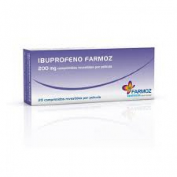 Ibuprofeno Farmoz, 400 mg x 20 comp revest