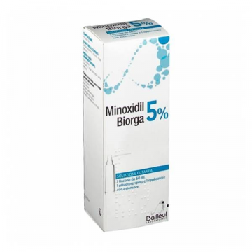 Minoxidil Biorga, 50 mg/mL x 1 sol cut
