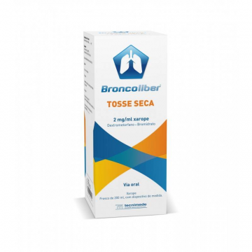 Broncoliber tosse seca, 2 mg/mL (200mL) x 1 xar medida