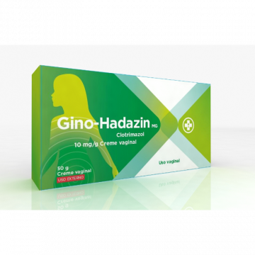Gino-Hadazin MG, 10 mg/g-50 g x 1 creme vag bisnaga