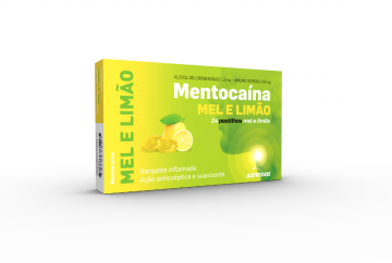 Mentocana Mel e Limo, 1,2/0,6 mg x 24 pst