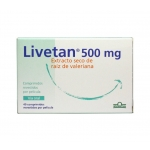 Livetan, 500 mg x 20 comp revest