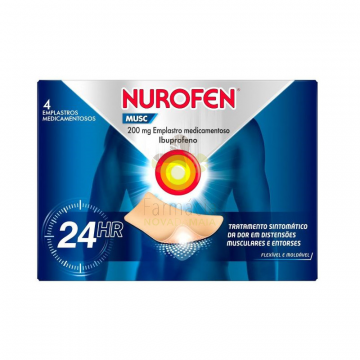 NUROFEN PLAST 200mg Ibuprofeno x2un