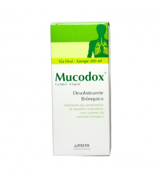 Mucodox, 8 mg/mL-200mL x 1 xar mL