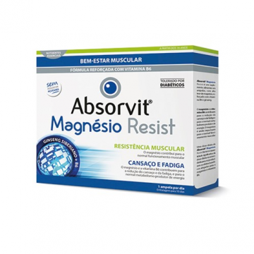 Absorvit Magnesio Resist Sol Amp 10ml X10