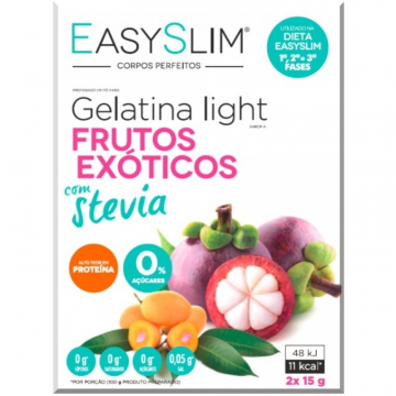 Easyslim Gelatina Light Frut Ex Stev Saq X2 p sol oral saq