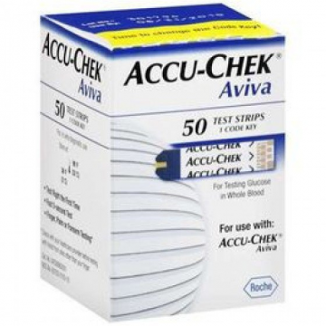 Accu-Chek Aviv Tira Sangue Glic X 50