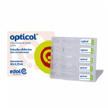Opticol Sol Oft 0,15% 0,35ml X30