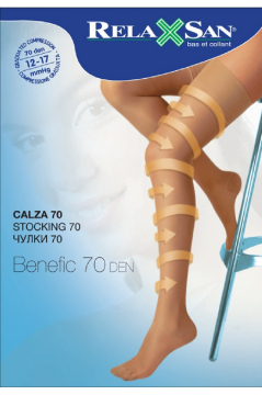 Relaxsan Benefic Meia Ag 70 Basic T4 21