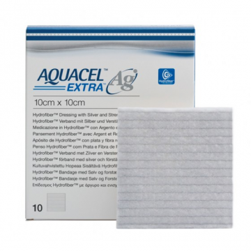 Aquacel Ag Extra Penso 10x10cm X 10