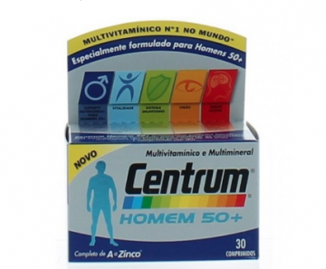 Centrum Homem 50+ Comp X90