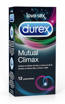 DUREX PRESERVATIVOS MUTUAL CLIMAX 12un