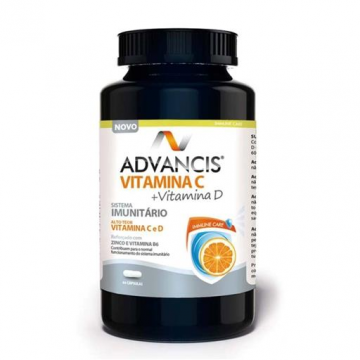 Advancis Vitamina C+D Caps X60