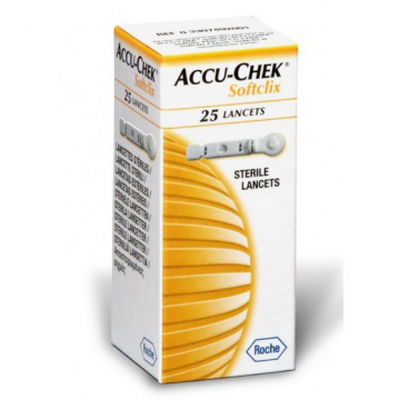 Accu-Chek Soft La Lanceta X 25