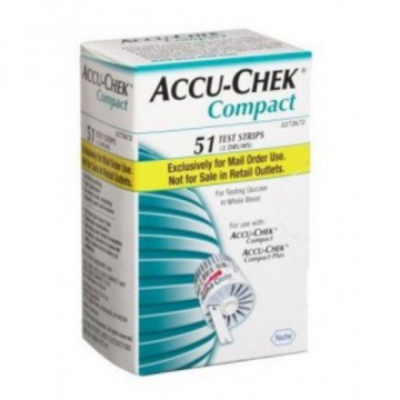 Accu-Chek Comp Gl Tira Sangue Glic 3x17