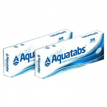 Aquatabs Past Purific Agua X 50