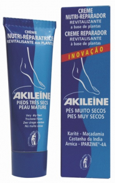 Akileine Creme Nutri-Reparador Pés Secos 50 ml