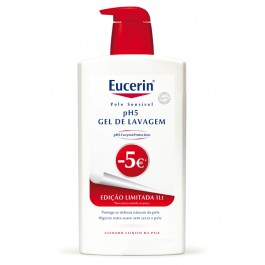 Eucerin pH5 Gel Lavagem Skin Protection 1L - 5? Desconto