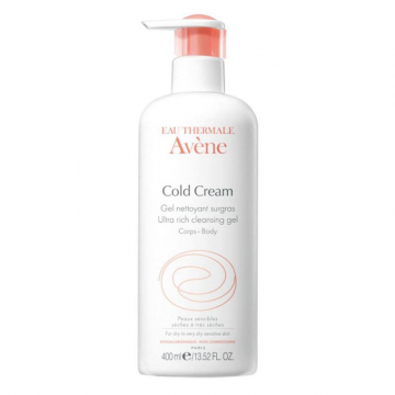 Avene Cold Cream Gel Limp400+Leite Nut100