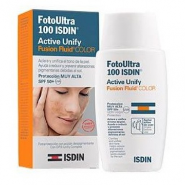 Fotoultra100isdin Act Unif Col Spf50+ 50ml