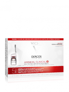 Dercos Aminexil Clinical 5 - Mulher 6ml x21