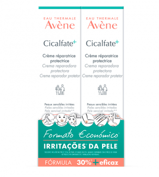 Avène Cicalfate + Duo Creme reparador protetor 2 x 100 ml com Desconto de 20%
