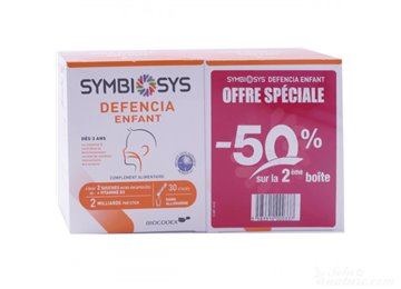 Symbiosys Defencia Kids Duo Monodoses 2 x 30 Saqueta(s) com Desconto de 50% na 2 Embalagem