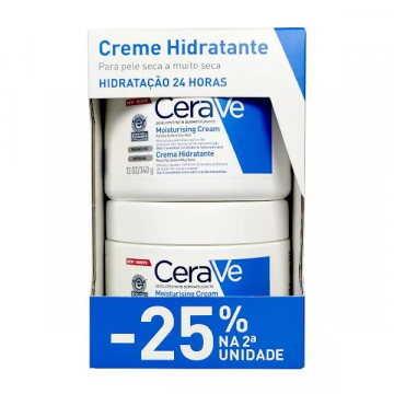 CeraVe Duo Creme hidratante dirio 2 x 340 g com Desconto de 30% na 2 Embalagem