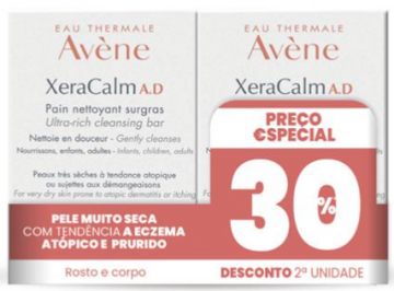 Avene Xeracalm Ad Pain 100g X2 -30% 2Un