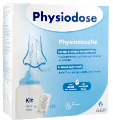 Physiodose Physiodouche Kit Irrig Nasal