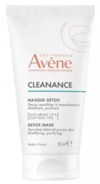 Avene Cleanance Mask Detox 50Ml,  