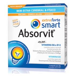 Absorvit Smart  Extra Forte 30 Ampolas 10ml